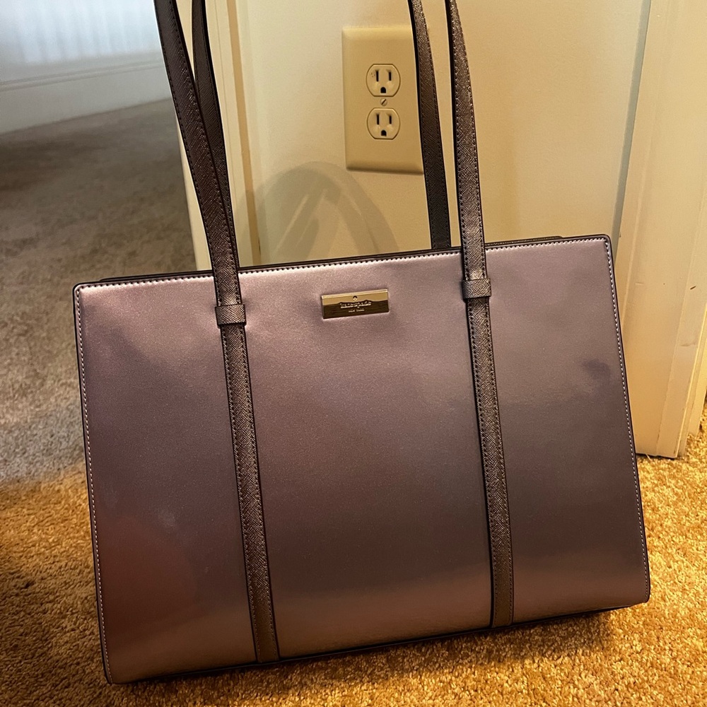 Kate Spade metallic handbag